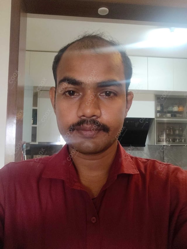 Chef from COOX at bookings. Professional cooks chefs at home