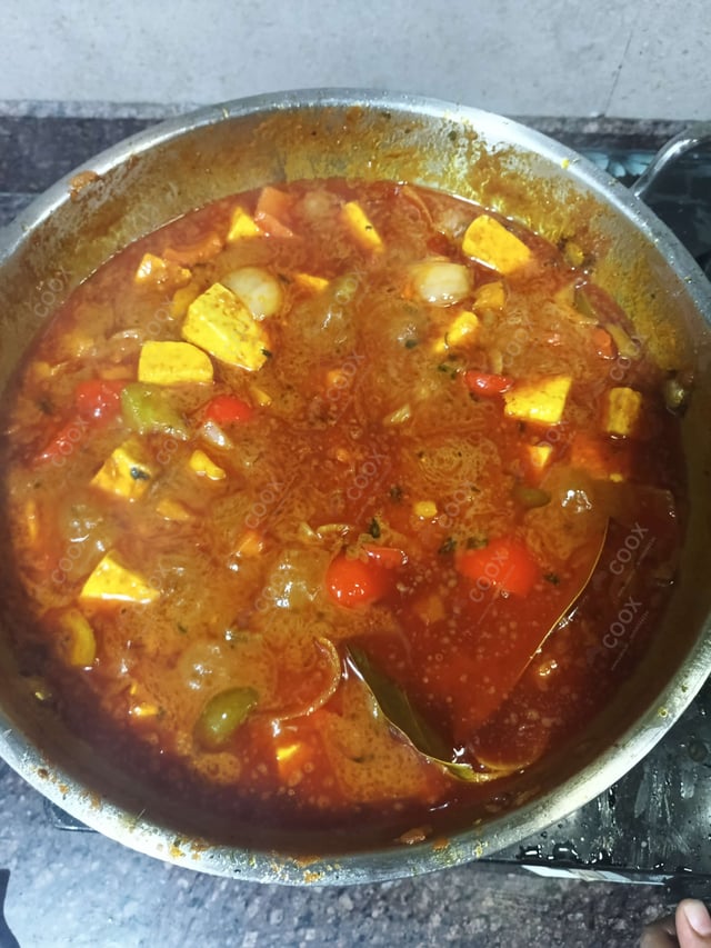 Delicious Kadhai Paneer prepared by COOX