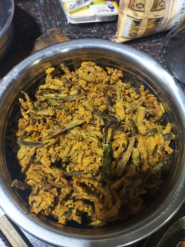 Delicious Kurkuri Bhindi prepared by COOX