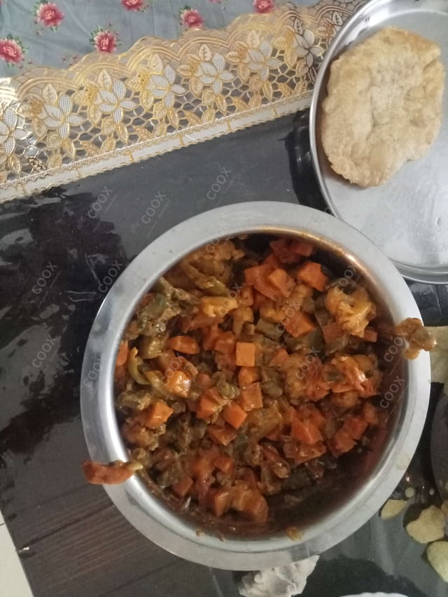 Delicious Veg Jalfrezi prepared by COOX