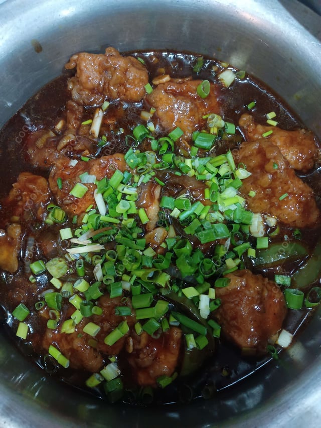 Delicious Crispy Chilli Lamb prepared by COOX