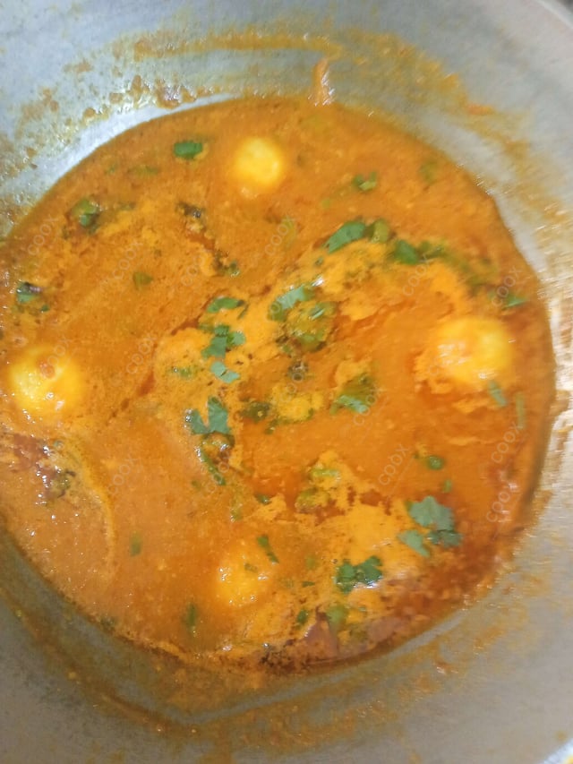 Delicious Egg Curry prepared by COOX