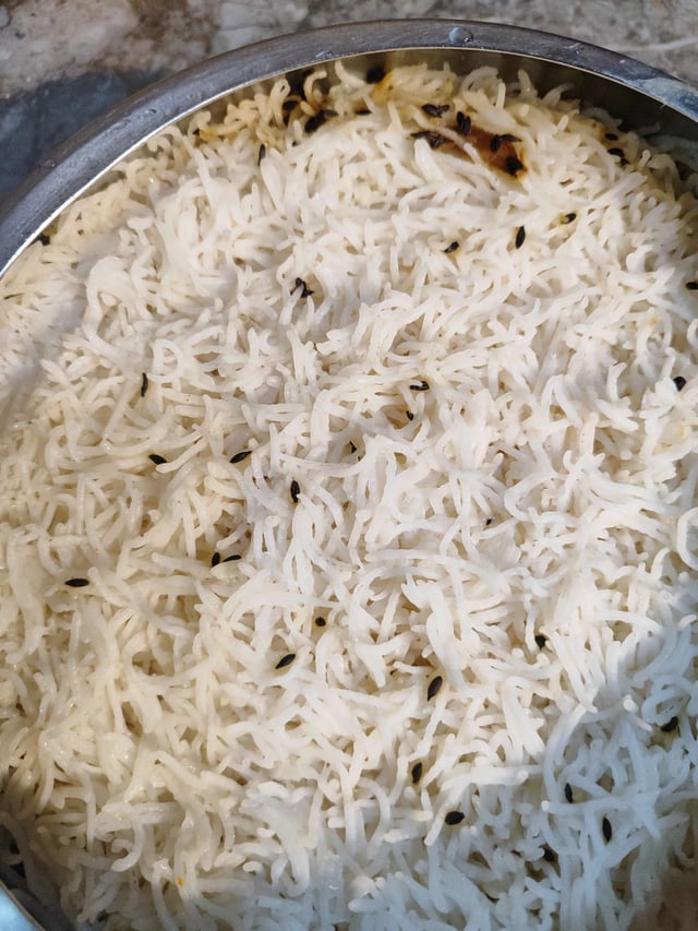 Delicious Jeera Rice prepared by COOX