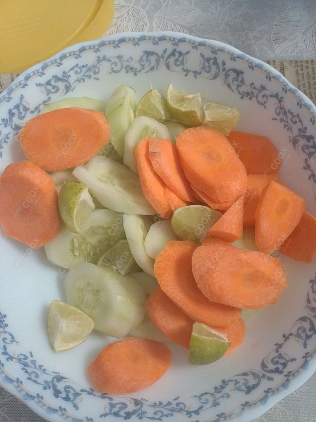Delicious Salad, Papad prepared by COOX