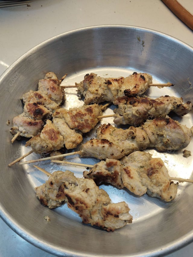Delicious Murgh Malai Tikka prepared by COOX