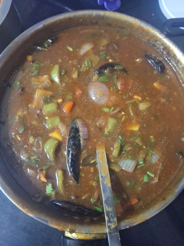 Delicious Chilli Paneer (Dry) prepared by COOX