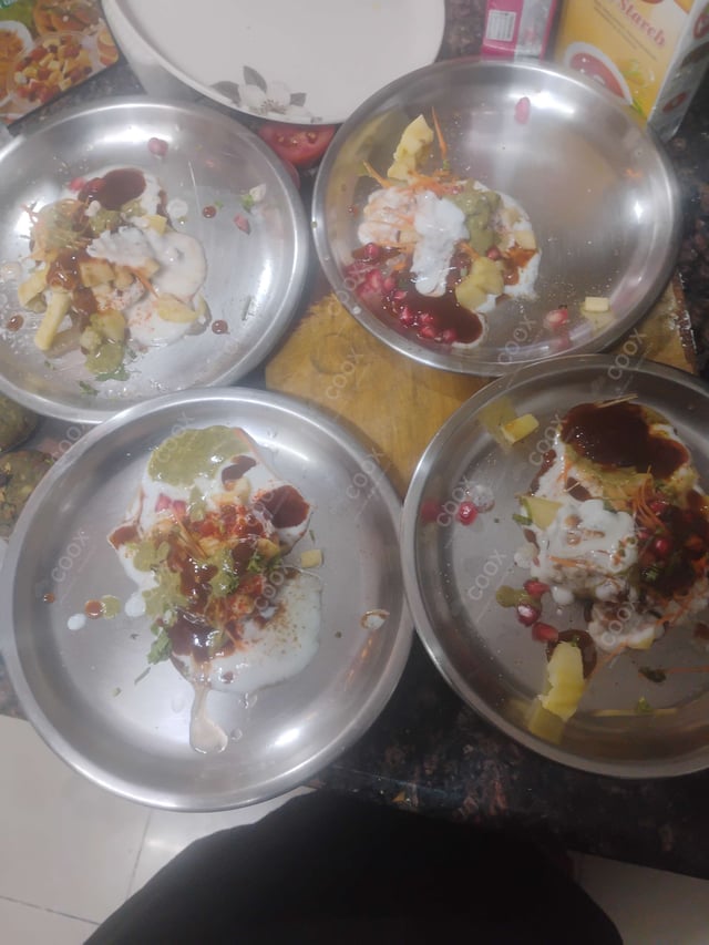 Delicious Aloo Tikki Chaat prepared by COOX