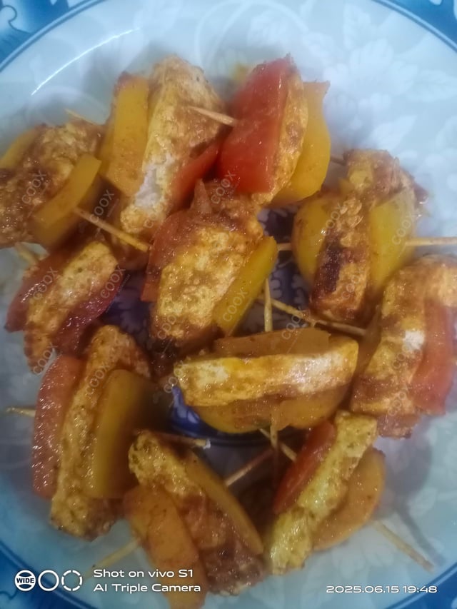 Delicious Paneer Tikka prepared by COOX