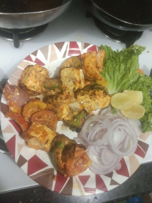 Delicious Paneer Tikka prepared by COOX