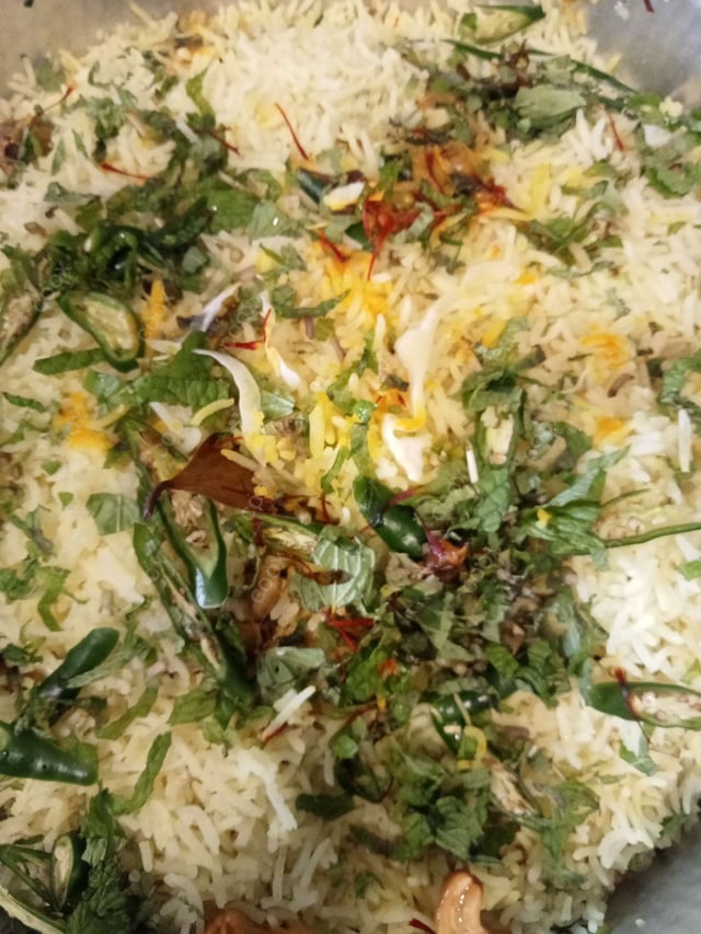 Delicious Chicken Biryani prepared by COOX