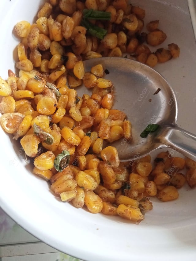 Delicious Crispy Fried Corn prepared by COOX