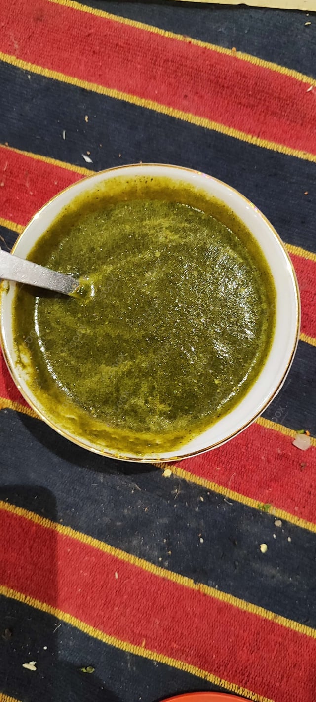 Delicious Green Chutney prepared by COOX