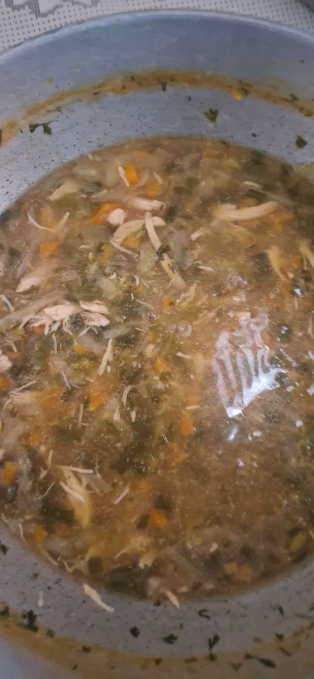 Tasty Chicken Hot & Sour Soup cooked by COOX chefs cooks during occasions parties events at home
