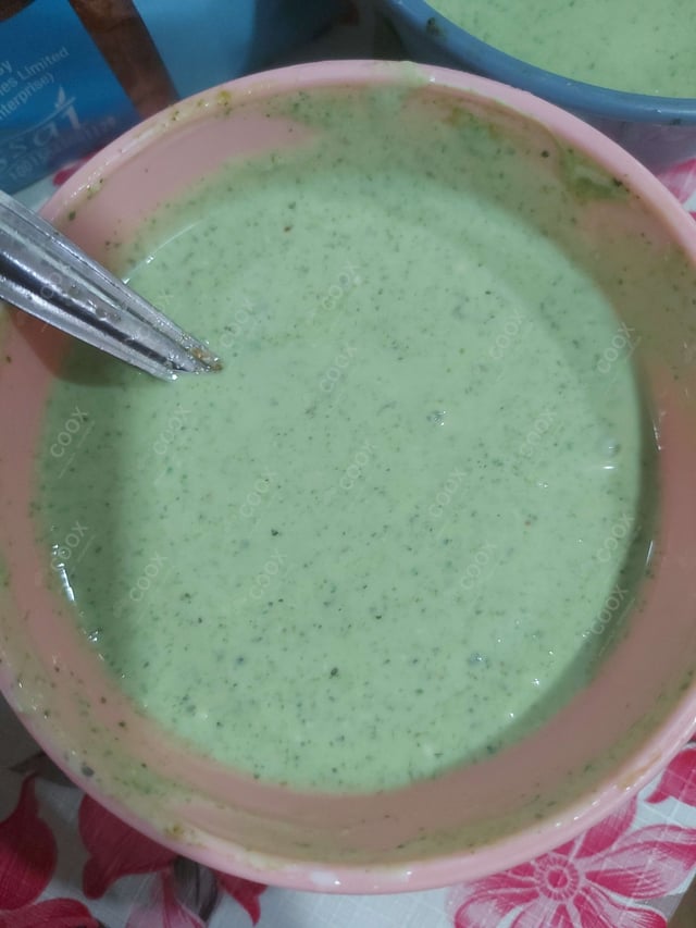 Delicious Green Chutney prepared by COOX