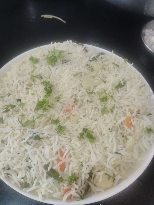 Delicious Veg Pulao prepared by COOX
