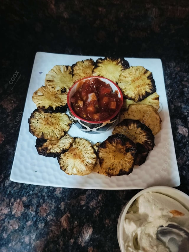 Delicious Pan Fried Pineapple prepared by COOX