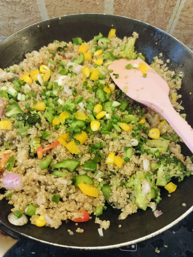 Delicious Quinoa Salad prepared by COOX