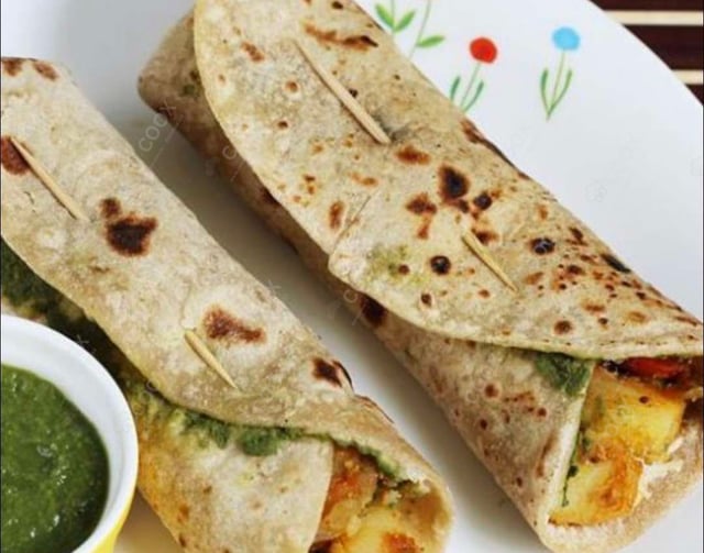 Delicious Chicken Kathi Rolls prepared by COOX