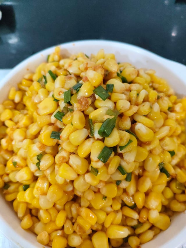 Delicious Crispy Fried Corn prepared by COOX