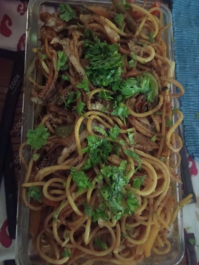 Delicious Chilli Garlic Noodles prepared by COOX