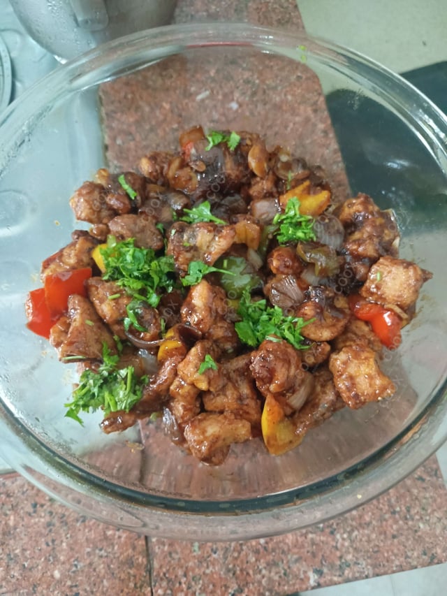 Delicious Chilli Chicken prepared by COOX