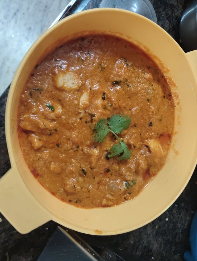 Delicious Butter Chicken prepared by COOX