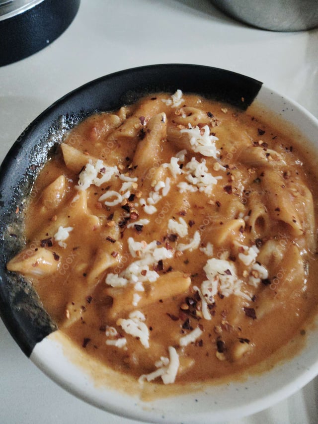 Delicious Pasta in Pink Sauce prepared by COOX