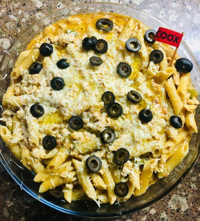 Tasty Chicken Pasta in Red Sauce cooked by COOX chefs cooks during occasions parties events at home