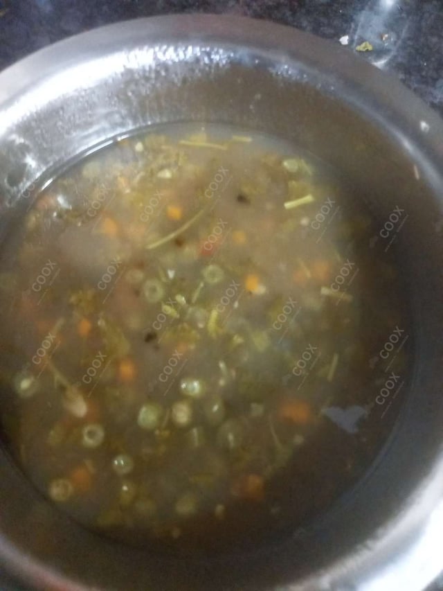 Delicious Lemon Coriander Soup prepared by COOX