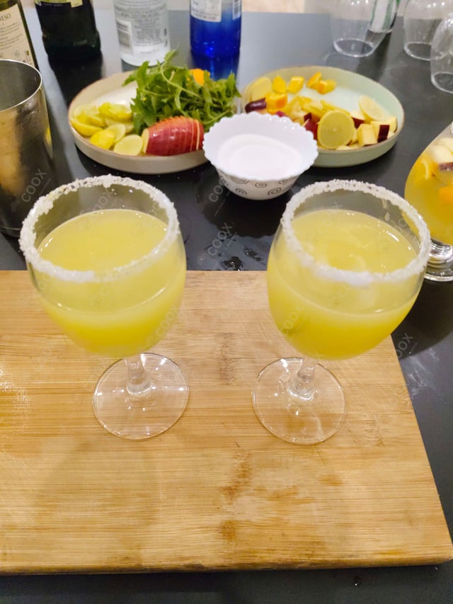 Delicious Margarita prepared by COOX