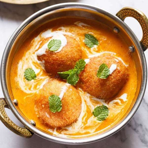 Delicious Malai Kofta (Orange Gravy) prepared by COOX