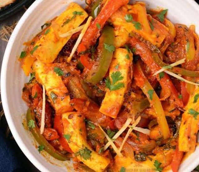 Delicious Veg Jalfrezi prepared by COOX