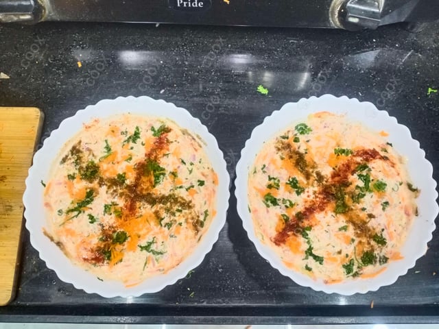 Delicious Salad, Papad prepared by COOX