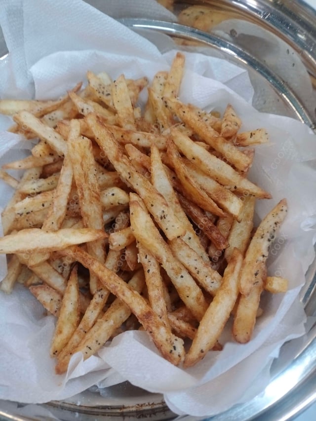 Delicious French Fries prepared by COOX
