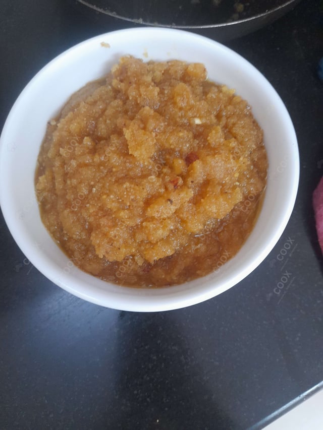 Delicious Moong Dal Halwa prepared by COOX