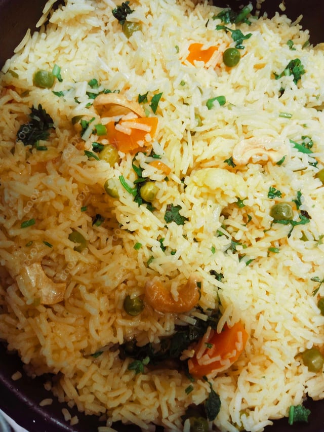 Delicious Veg Pulao prepared by COOX