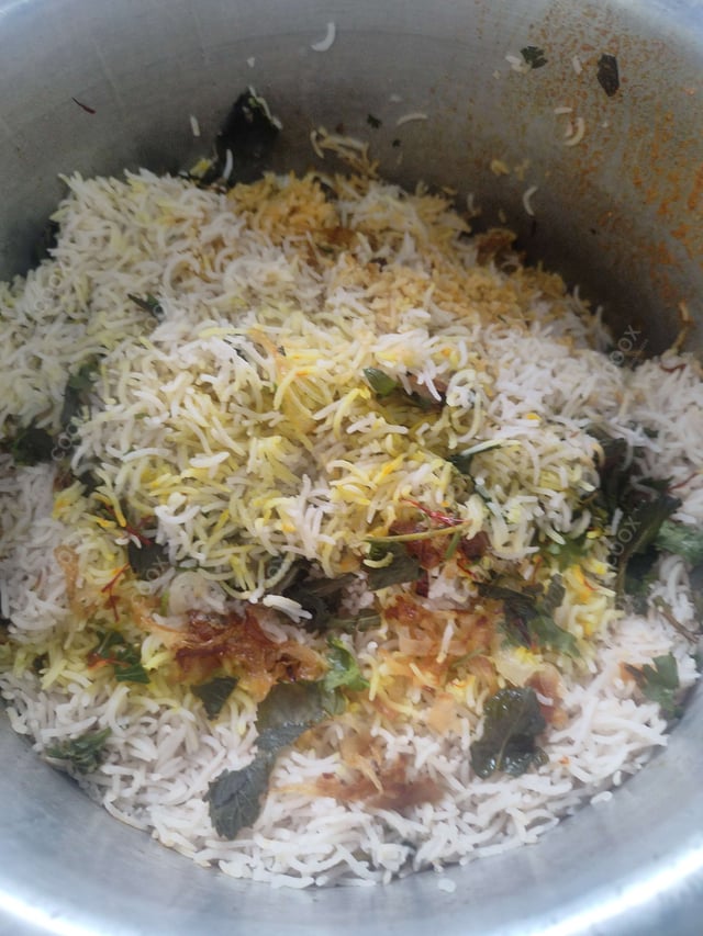 Delicious Mutton Biryani prepared by COOX