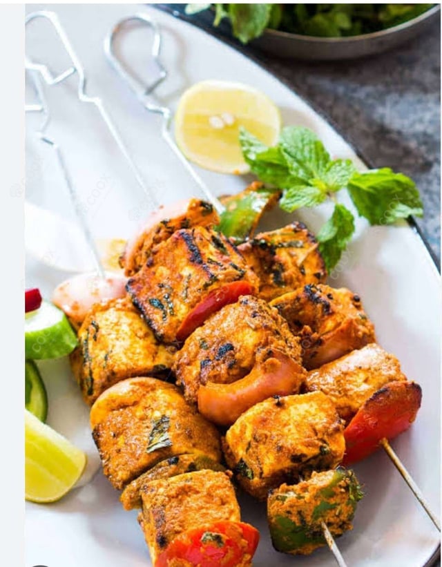 Delicious Paneer Tikka prepared by COOX