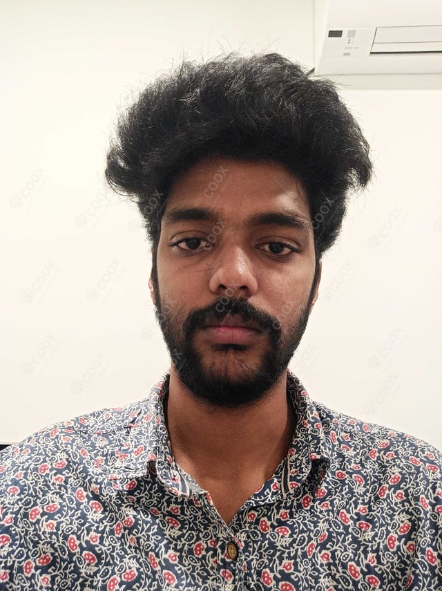 Chef from COOX at bookings. Professional cooks chefs at home