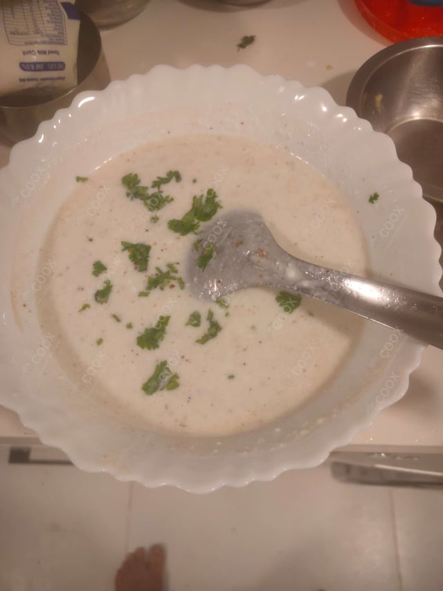 Delicious Plain Raita prepared by COOX
