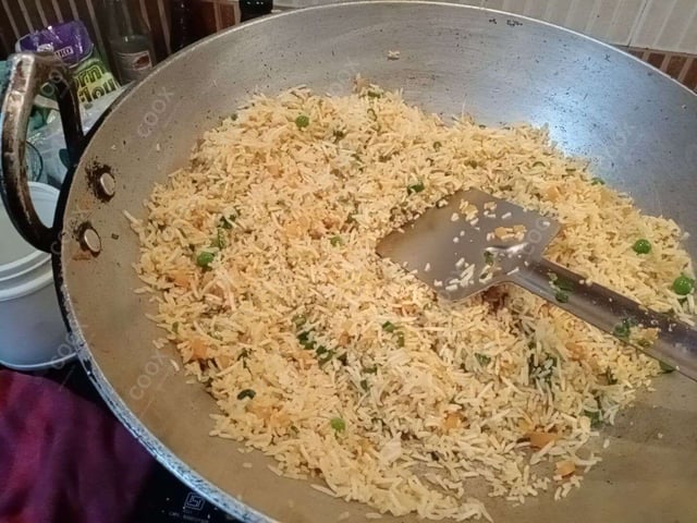 Delicious Veg Fried Rice prepared by COOX