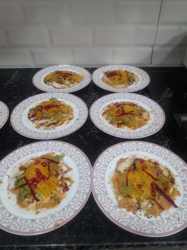 Delicious Papdi Chaat prepared by COOX