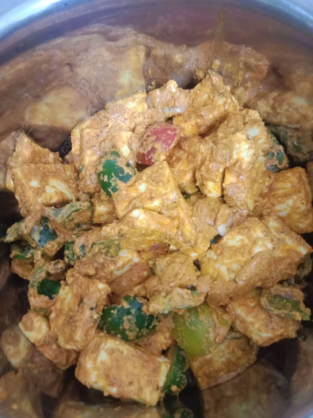 Delicious Paneer Tikka prepared by COOX
