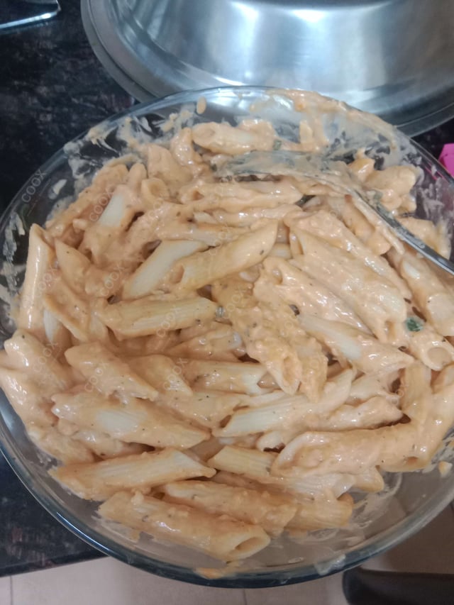 Delicious Pasta in Pink Sauce prepared by COOX