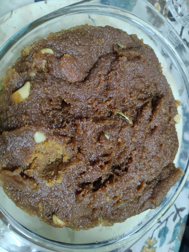 Delicious Moong Dal Halwa prepared by COOX