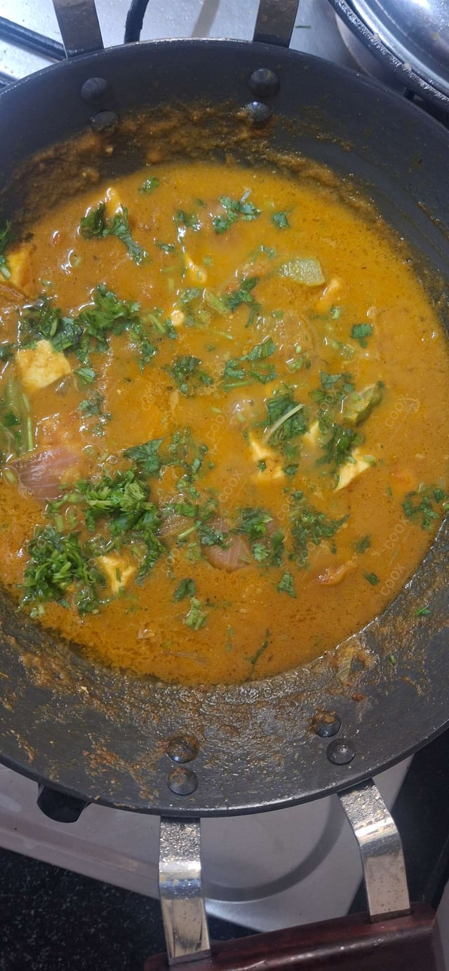Delicious Kadhai Paneer prepared by COOX
