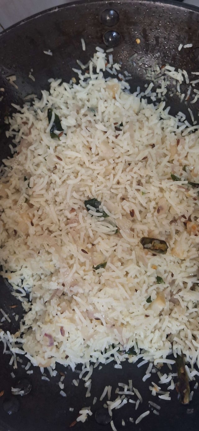 Delicious Jeera Rice prepared by COOX