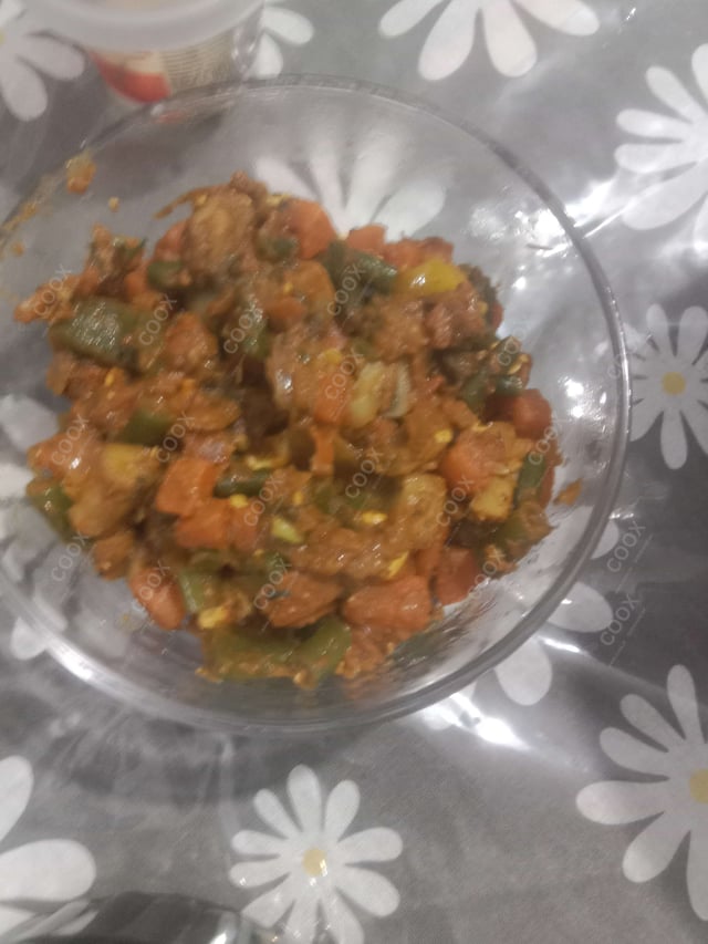 Delicious Veg Jalfrezi prepared by COOX
