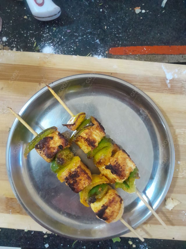 Delicious Paneer Tikka prepared by COOX
