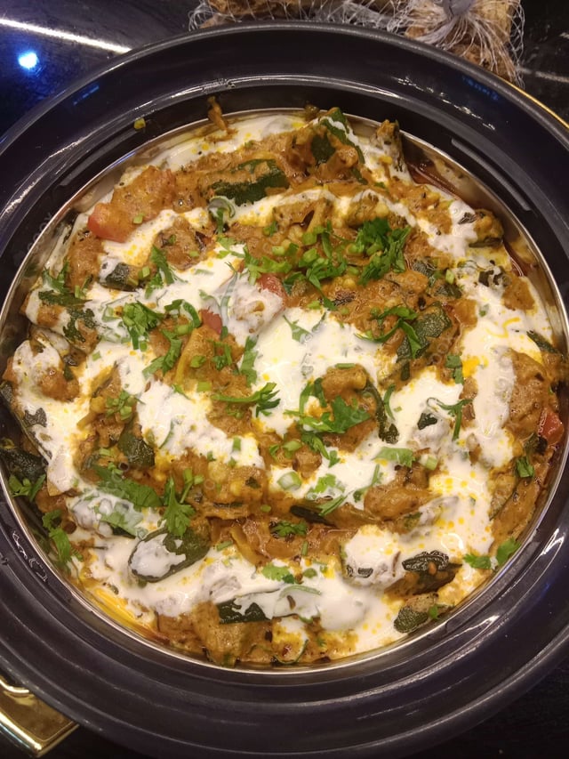 Delicious Bhindi do Pyaza prepared by COOX